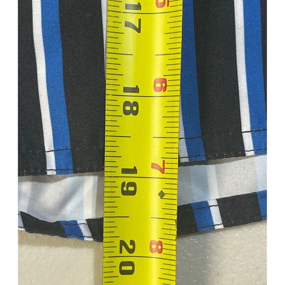 Arizona Jean Co Mens XXL Striped Swim Trunks With Elastic Waistband & Drawstring - Picture 7 of 11